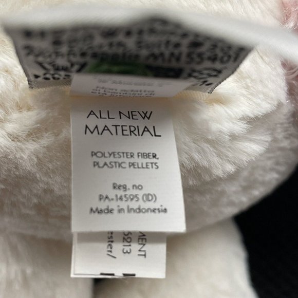 Peppermint The Reindeer - Ty Beanie Baby - Christmas Plush from 2017 - Picture 11 of 11